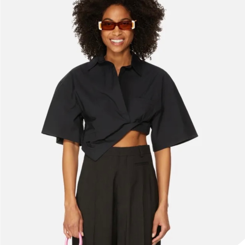 Jacquemus Black Crop Top